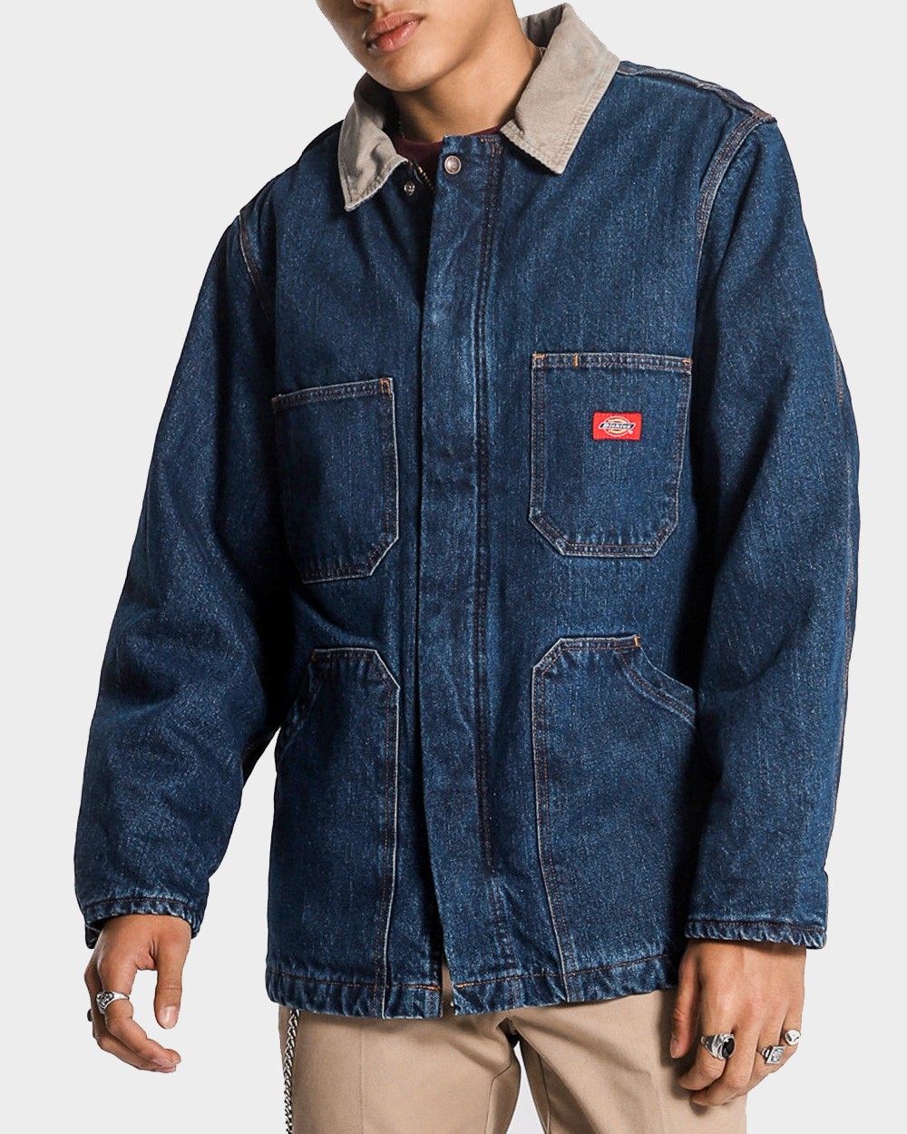 DENIM ZIP FRONT JACKET | Dickies Australia